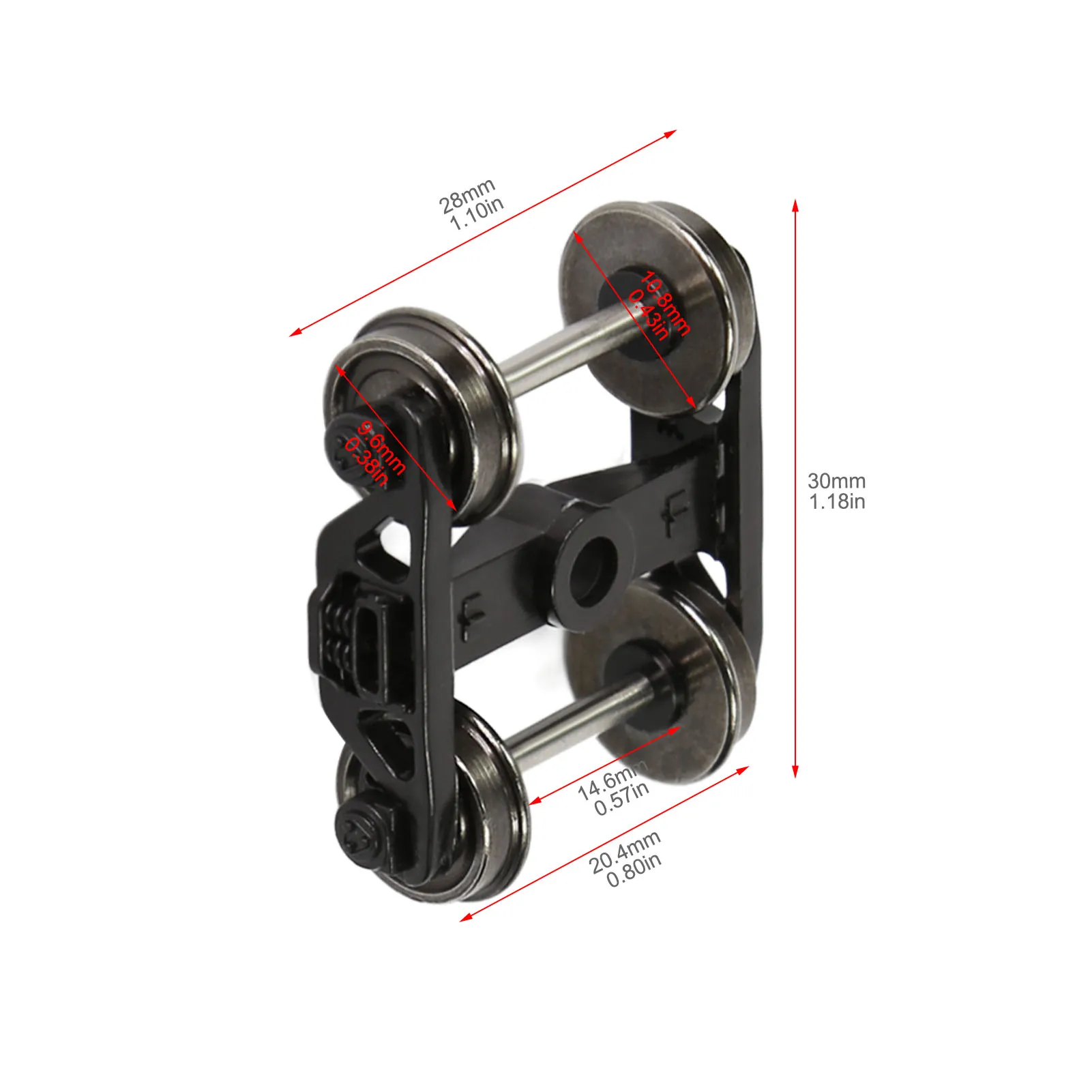 HO Scale 87 Roller Bearing Truck Set 5 HO Scale 87 Roller Bearing Truck Set - Image 5