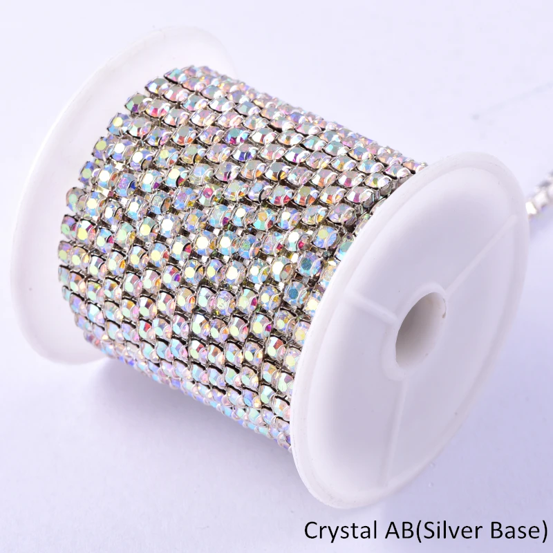 Sparkling 10-Yard Rhinestone Cup Chain 8 Sparkling 10-Yard Rhinestone Cup Chain - Image 8