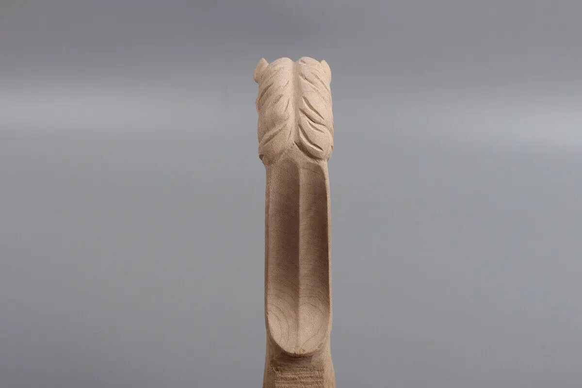 Hand-Carved Horse Violin Neck for 4/4 Full-Size Violins 6 Hand-Carved Horse Violin Neck for 4/4 Full-Size Violins - Image 6