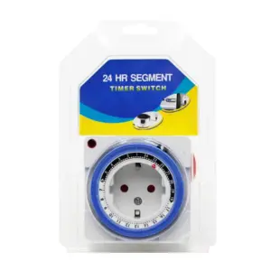 Indoor 24-Hour Mechanical Timer Switch 16A 230V 11 Hf8aa405a137940fe98fbac970de1d76e0