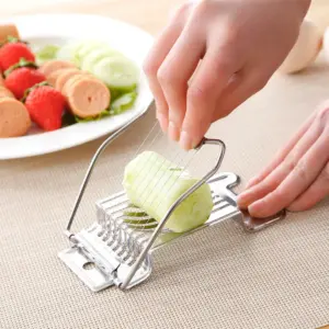 Stainless Steel Egg Slicer for Precise Slices