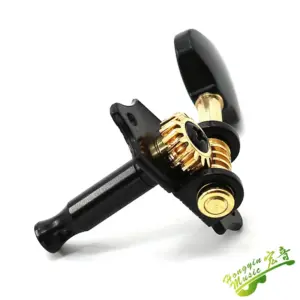Black Open-Gear Guitar Tuning Pegs Set 9 Hfc3997e93f2b47d2a1c052fd66ca4e4aN