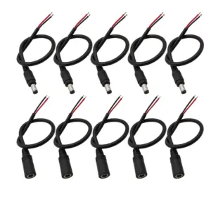 30cm DC Power Cable with 5.5x2.1mm Connectors 17 S0000bb9c52fc43c3a585da9324359f93V