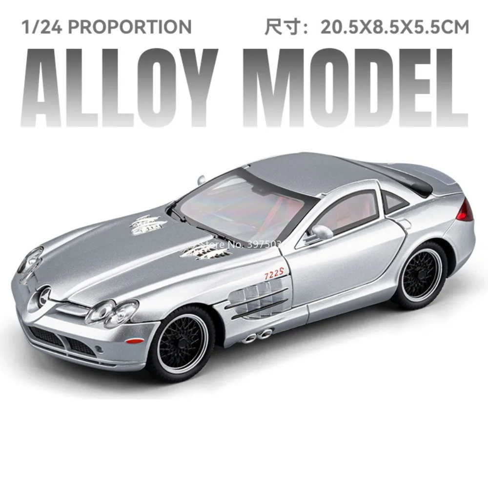1:24 Benz SLR 722S Diecast Model 7 1:24 Benz SLR 722S Diecast Model - Image 7