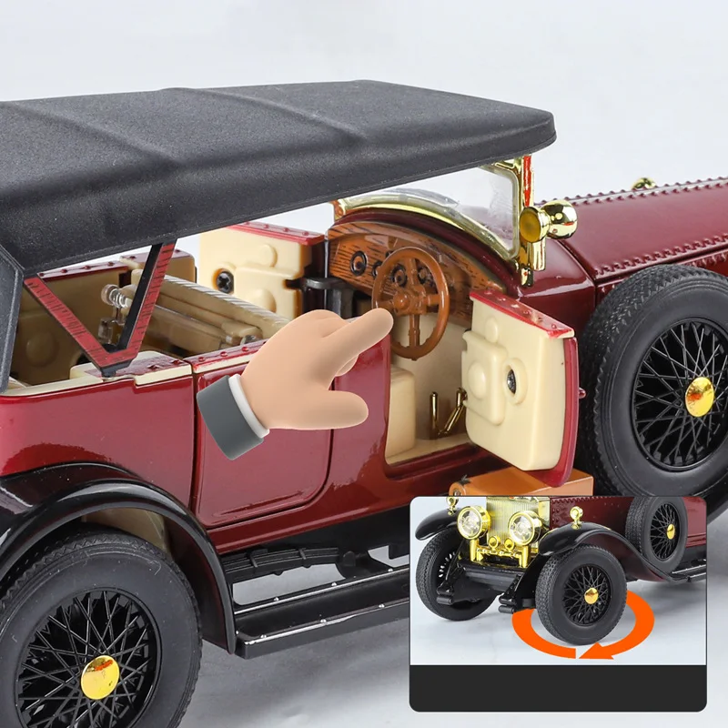 1/24 Scale Vintage Rolls-Royce Phantom I Model 5 1/24 Scale Vintage Rolls-Royce Phantom I Model - Image 5