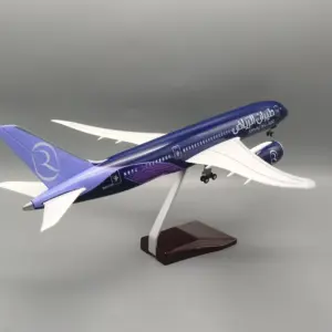 Riyadh Air Boeing 787 Model 43cm with LED Light 9 S00305fcae2cc43d38931b589943fca7ed
