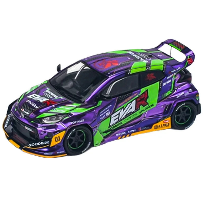 Vibrant Purple Toyota Yaris Diecast Model 5 Vibrant Purple Toyota Yaris Diecast Model - Image 5