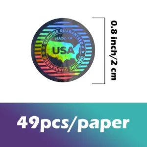 Holographic Security Sticker Pack of 300-1200 10 S0061cf09fa83427ba4ca73409f90fdb2h