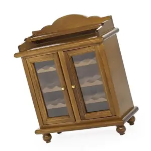 Miniature Wooden Wine Cabinet for Dollhouses 11 S00691dc9621549ceb551621cdf82d5e36