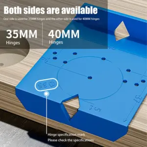 Blue Hinge Drilling Locator Set for Cabinets 9 S007f6497bdf04351ae839d0334ad83fco