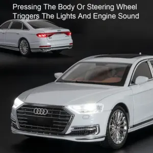 1:24 Scale Orange R8 V10 Sports Car Model 12 S00a02debaa7044798ede70661be88771m