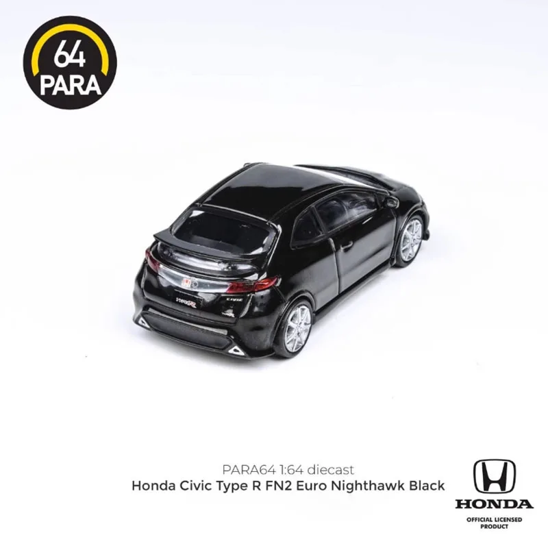 Black Honda Civic Type R FN2 Diecast Model Car 2 Black Honda Civic Type R FN2 Diecast Model Car - Image 2