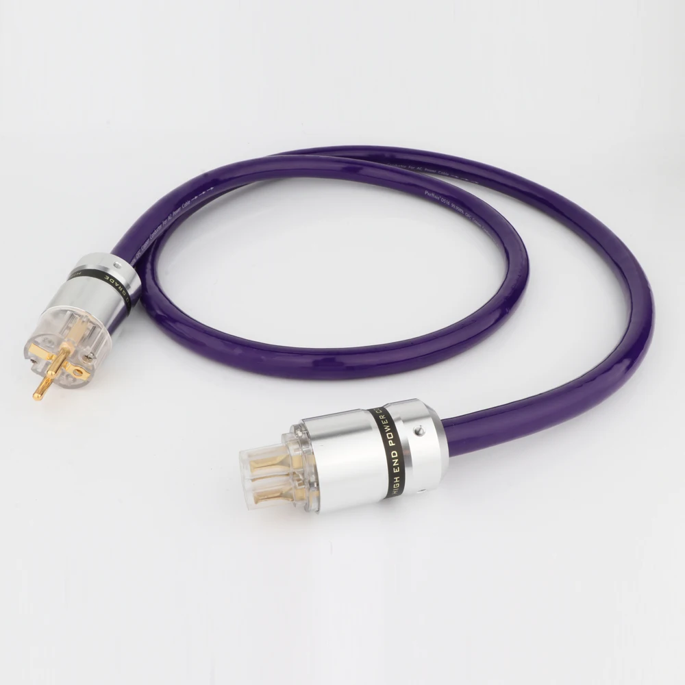 Purple OFC Power Cable for High-Fidelity Audio 4 Purple OFC Power Cable for High-Fidelity Audio - Image 4