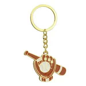 Gold Baseball Gloves Keychain for Men and Women 12 S00b02d7c90e44e74b7b4b866566e2847e