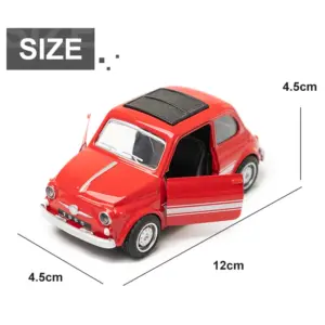 Vintage Diecast Car Model 11cm with Opening Doors 11 S00b40a41bb6a423fba3c38c626e818f63