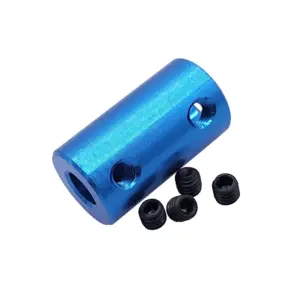 Blue Aluminum Flexible Couplings Set for 3D Printers 8 S00be8c03e8a942f5a7ff788c304c8067t