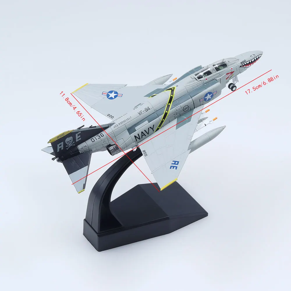 1/100 Scale F-4C Phantom II Diecast Model 3 1/100 Scale F-4C Phantom II Diecast Model - Image 3