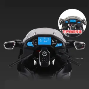 Red Honda Goldwing Diecast Model 1:9 Scale 13 S012746fd5de34b00bc3162e0a1871773t