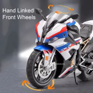 BMW S1000RR Motorcycle Model 1:12 Scale Collectible 12 S01329b48977841dfb9f1693f736ee22d9