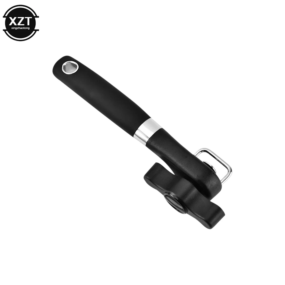 Black Food-Grade Stainless Steel Handheld Can Opener 3 Black Food-Grade Stainless Steel Handheld Can Opener - Image 3