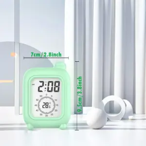 Modern Blue Digital Travel Clock 12 S014b82c34ff04cc0abbf2d0c1813e51fu