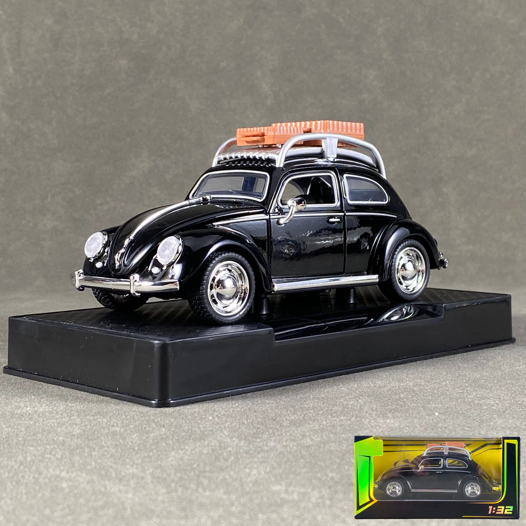 1:32 Scale Vintage Volkswagen Beetle Diecast Model 8 1:32 Scale Vintage Volkswagen Beetle Diecast Model - Image 8