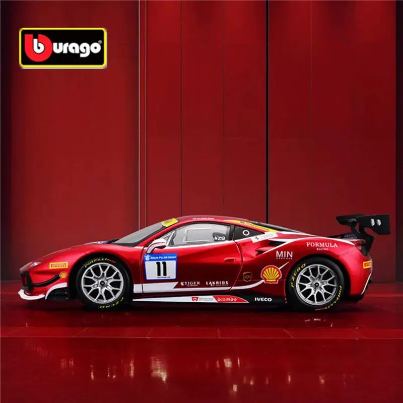 Ferrari 488 Challenge 1:24 Diecast Model 2 Ferrari 488 Challenge 1:24 Diecast Model - Image 2