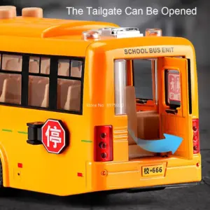 1:24 Scale School Bus Model Car 9 S0179d43f6ca443d29e8f75e5bceefe0f2