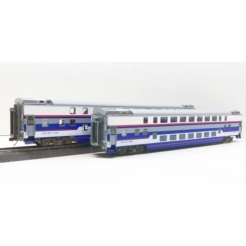HO 1/87 Double-Decker Passenger Train Model 3 HO 1/87 Double-Decker Passenger Train Model - Image 3