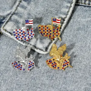 Vintage Eagle Brooch with Rhinestones 14 S018958f8fadb4546bd7bd30eb610e295v