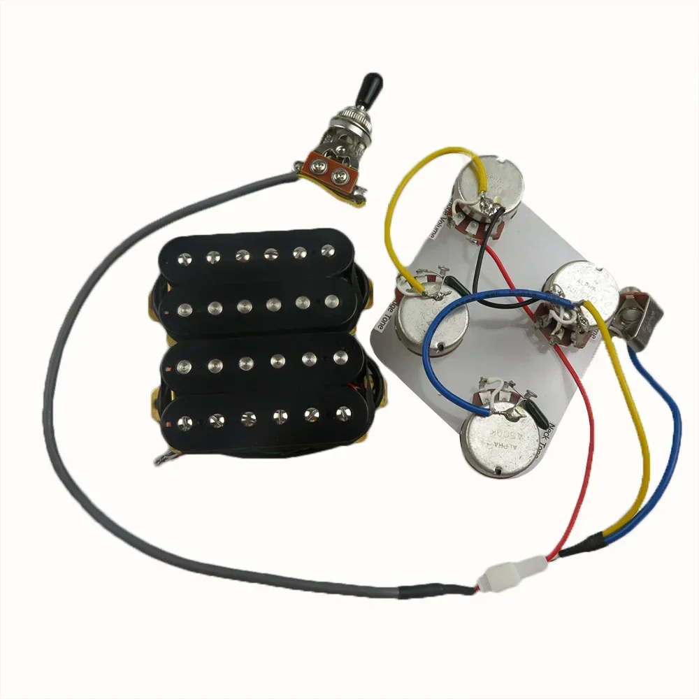 White Humbucker Pickups Set for Guitar 2 White Humbucker Pickups Set for Guitar - Image 2