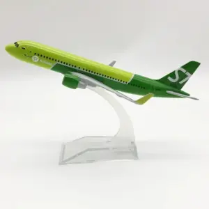 S7 Airlines A320 Miniature Model 16cm Scale 6 S0194882978e14916b2794815669cbfd7H