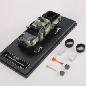 GCD 1:64 Toyota Tacoma Snow Alloy Model 9 S01a504454cb9487c8106ac01ccc128b6x