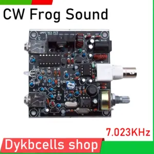 V3 Frog Sound 7.023MHz CW Transceiver Receiver Telegraph HAM Radio Receive Transmit QRP Machine Shortwave Radio Station