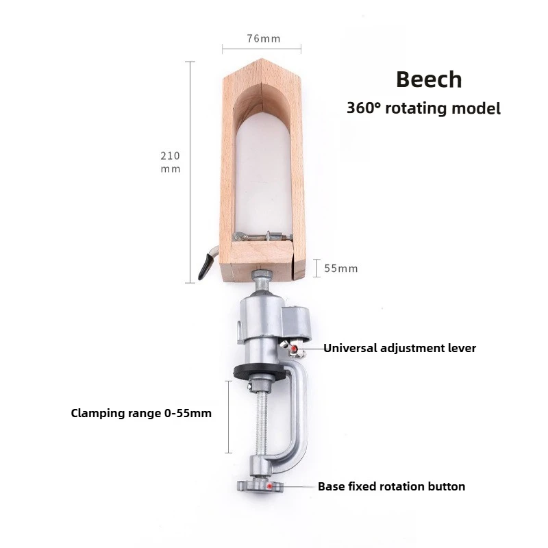Handcrafted Wooden Leather Clamp Set 7 Handcrafted Wooden Leather Clamp Set - Image 7