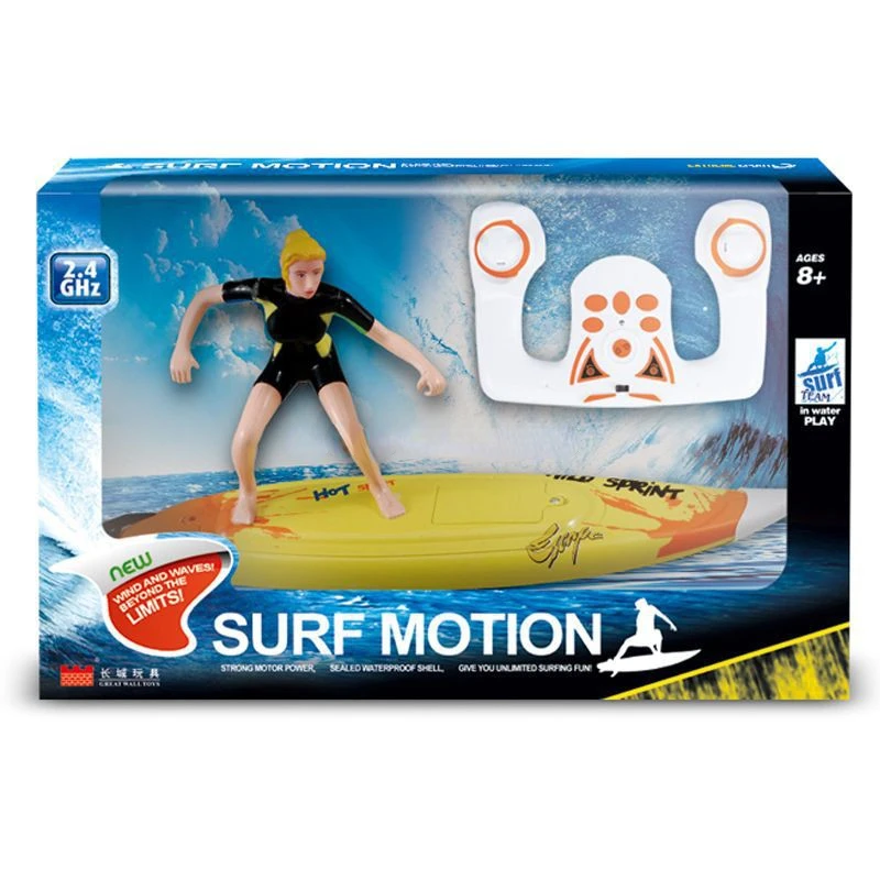 Vibrant Green RC Speedboat Model for Water Racing 6 Vibrant Green RC Speedboat Model for Water Racing - Image 6