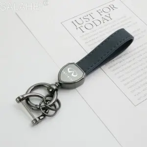 Infiniti 3D Metallic Leather Keychain in Multiple Colors 12 S01fa745ba0b44307961362a6ffe4077dB
