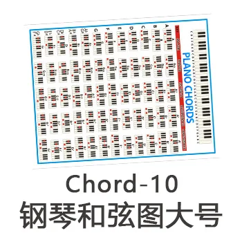 88-Key Piano Chord Practice Sticker Set 8 88-Key Piano Chord Practice Sticker Set - Image 8