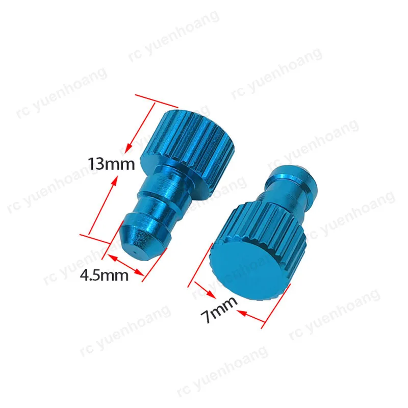 Colorful Aluminum Water Tube Stopper Set for RC Boats 5 Colorful Aluminum Water Tube Stopper Set for RC Boats - Image 5