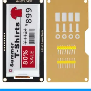 2.9-Inch E-Ink Display Module 296×128 Pixels 15 S02234bd1e0e340fd935cd07c54dc62e9f