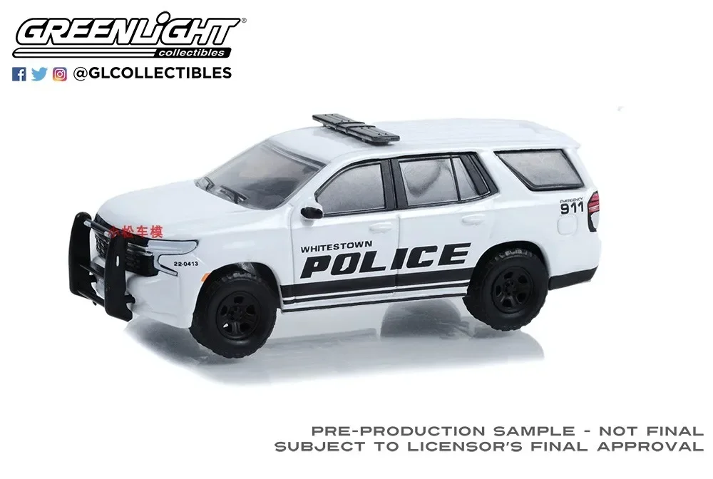 2022 Chevrolet Tahoe Police Model Diecast 1:64 Scale 5 2022 Chevrolet Tahoe Police Model Diecast 1:64 Scale - Image 5