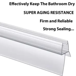 Transparent PVC Shower Seal Strip for Glass Doors 12 S0243dbb04ffc460b80b9a9c62df4b422Z