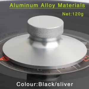 Aluminum Disc Stabilizer for Vinyl & CDs 10 S024a441b2cfa496d879c4d990fa3a15dc