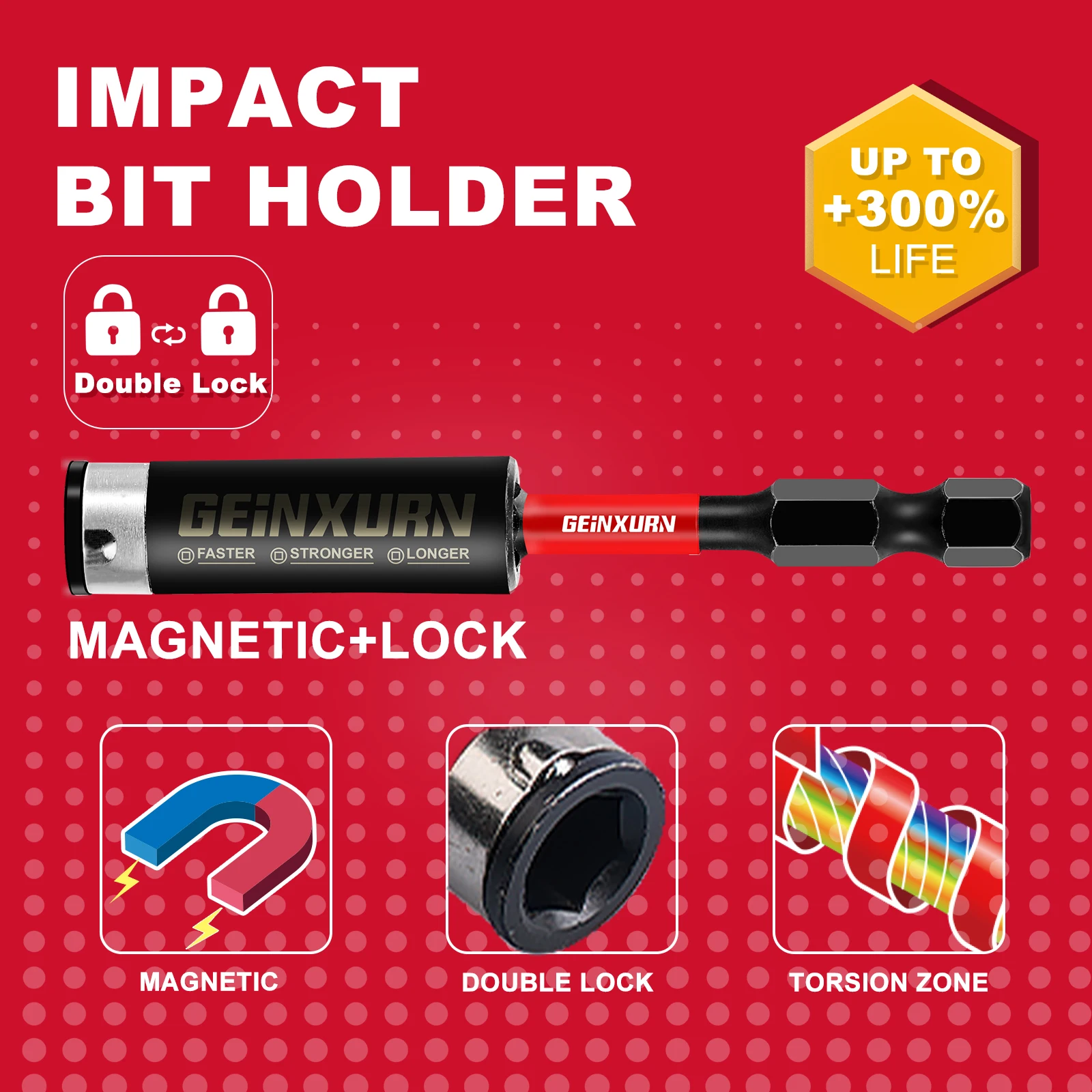 PZ2 Impact Screwdriver Bit Set with Magnetic Tips 5 PZ2 Impact Screwdriver Bit Set with Magnetic Tips - Image 5