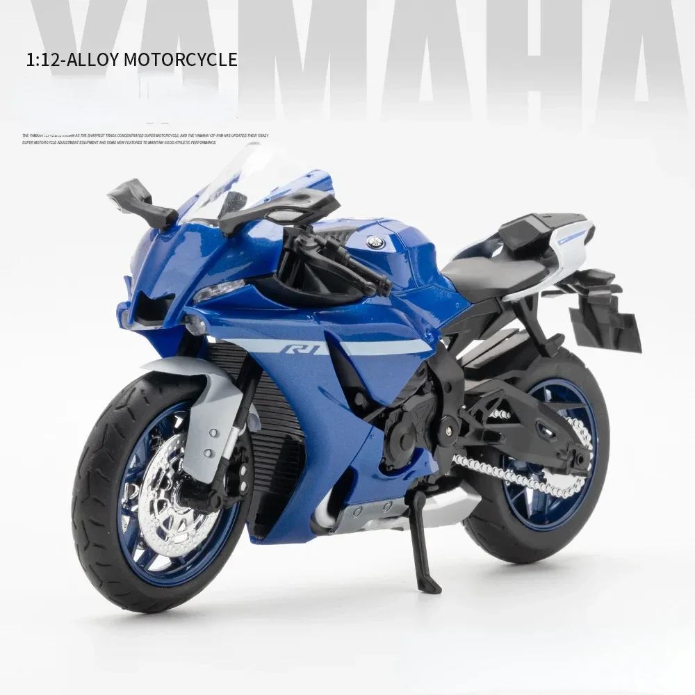 Red Yamaha R1 1:12 Scale Diecast Model 9 Red Yamaha R1 1:12 Scale Diecast Model - Image 9