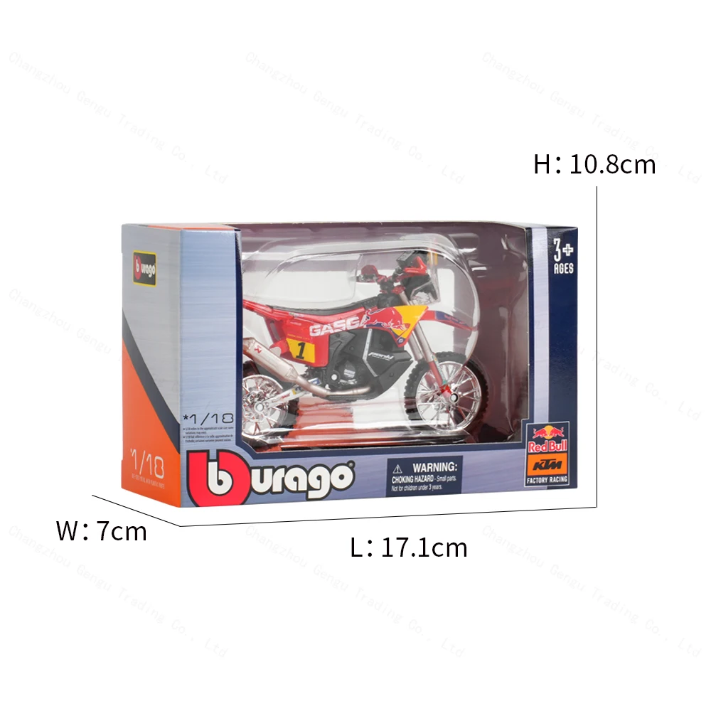 GASGAS RX450F Dakar 2023 Die-Cast Model 4 GASGAS RX450F Dakar 2023 Die-Cast Model - Image 4