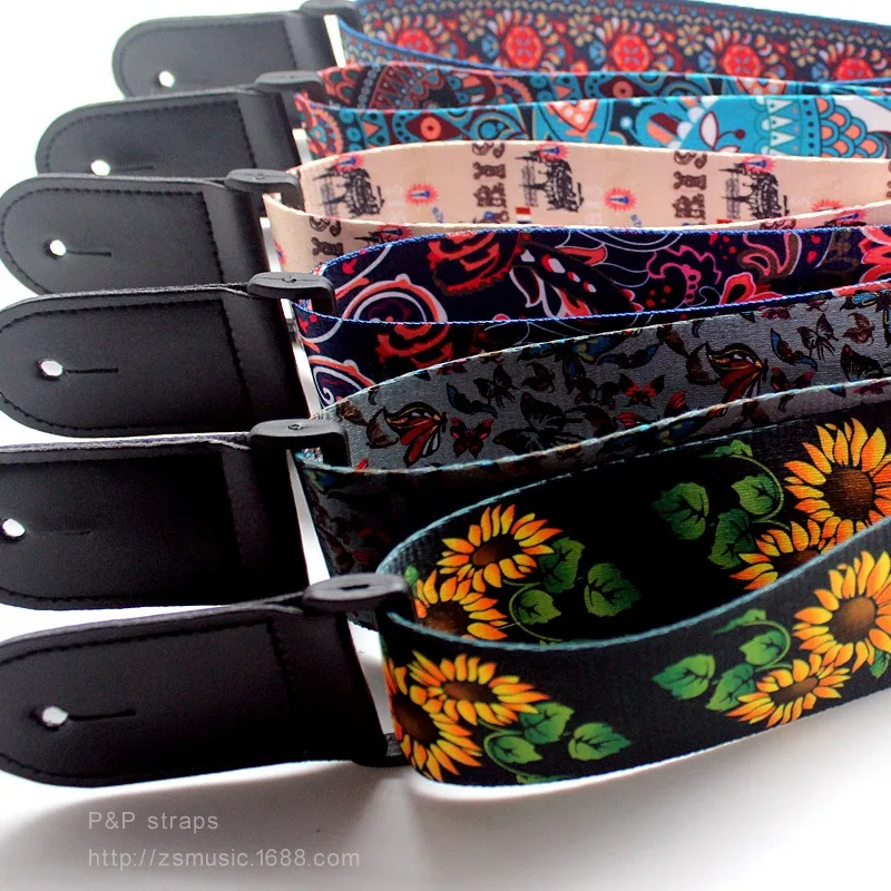 Vibrant 5cm Guitar Strap with Striking Graphics 5 Vibrant 5cm Guitar Strap with Striking Graphics - Image 5