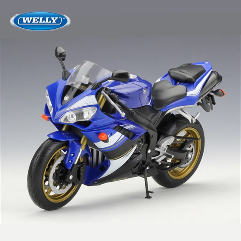 Yamaha YZF-R1 1:10 Diecast Motorcycle Model 2 Yamaha YZF-R1 1:10 Diecast Motorcycle Model - Image 2