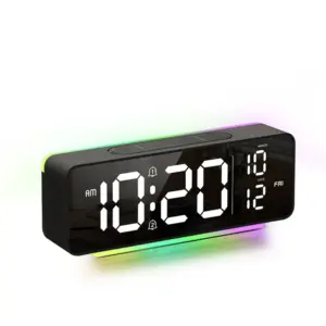 Modern LED Digital Alarm Clock with Mood Light 14 S02e0f2559e114f12a3112d06d7996765u