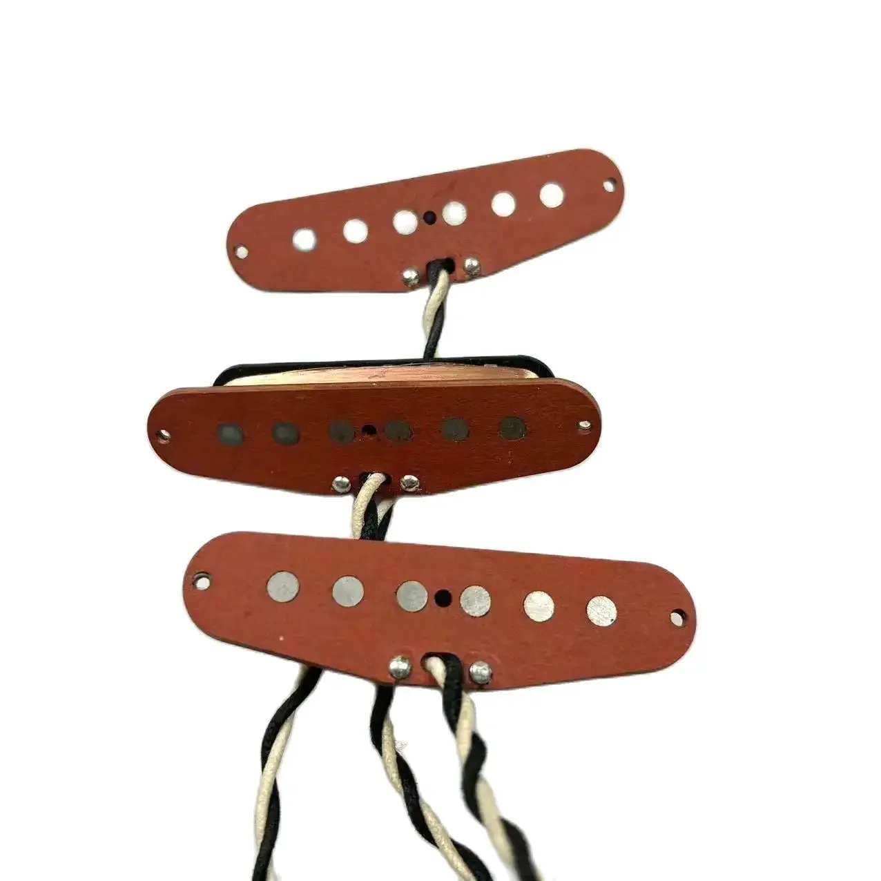 Vintage Single-Coil Guitar Pickup Set 52mm Alnico 5 6 Vintage Single-Coil Guitar Pickup Set 52mm Alnico 5 - Image 6